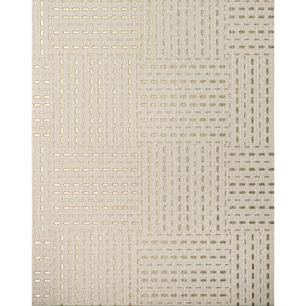 Kravet Geometric Metallic Wallpaper Roll Perigold